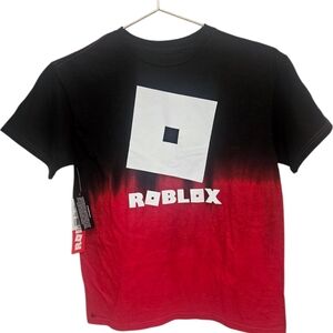 Roblox Black and Red T-Shirt